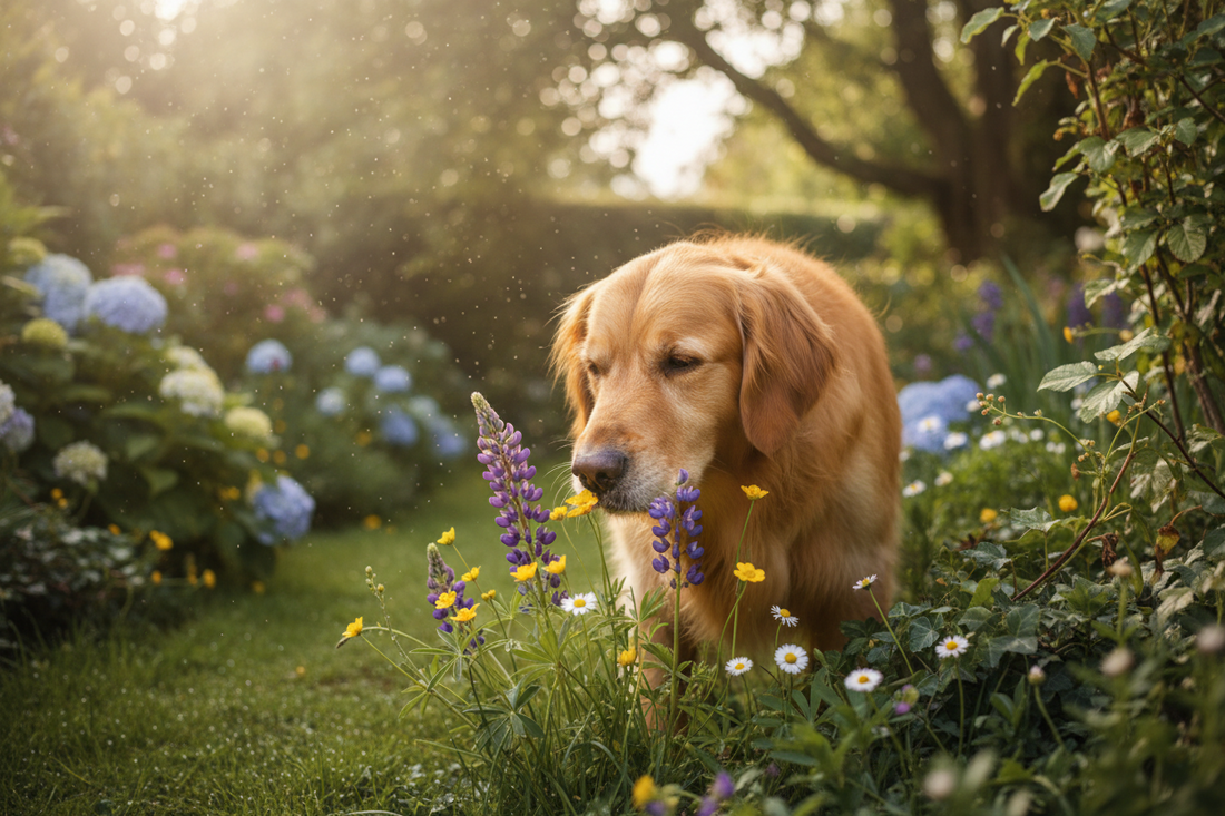 Allergien bei Hunden im Frühling: Pollenallergie, Gräser & natürliche Hilfe