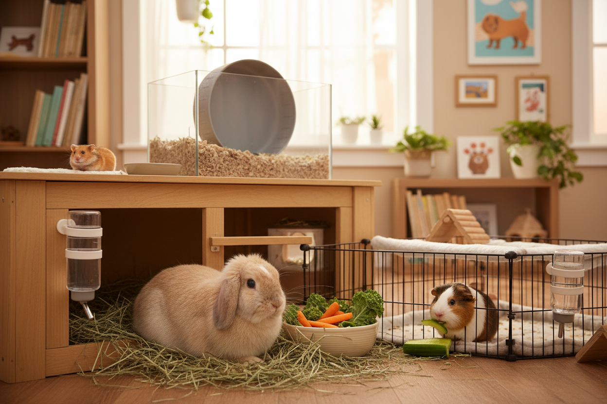 Kleintiere artgerecht halten – Pflege, Fütterung & Wohlbefinden