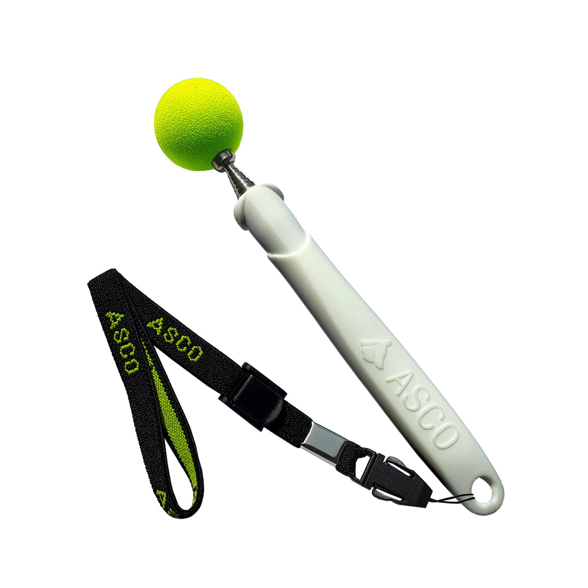 ASCO Target Stick - Target Stab für Hunde Katzen Targettraining - Targetstick ausziehbar mit Softball - Edelstahl Targetstab mit Teleskopfunktion - TierVita