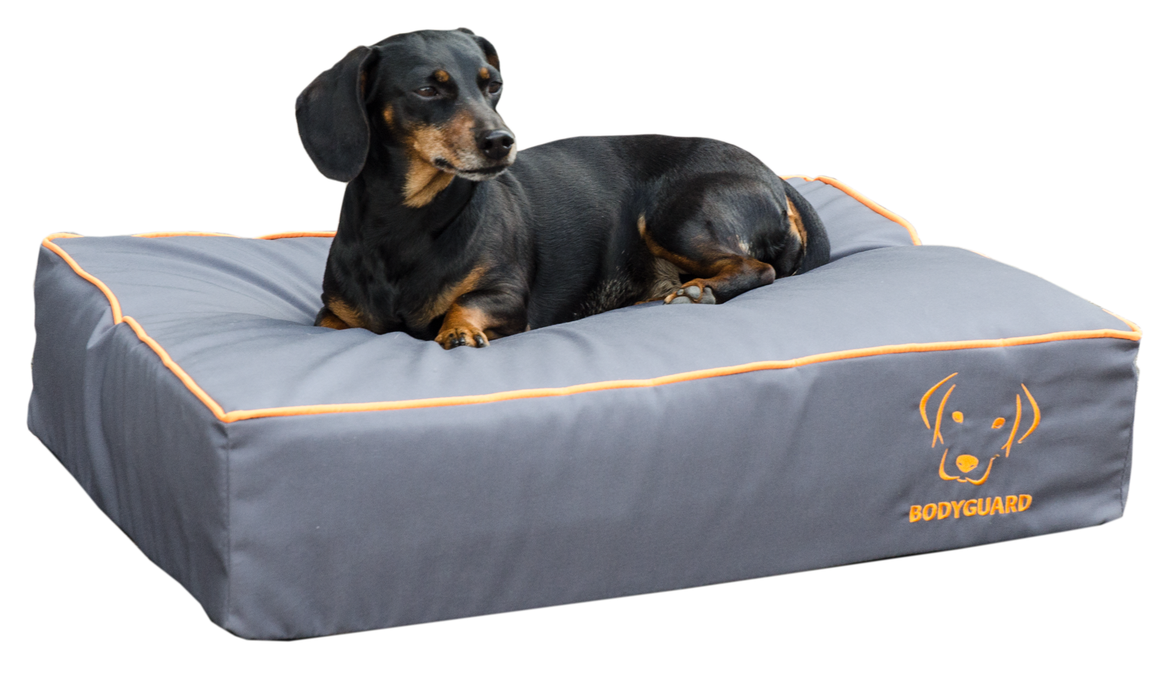 Bodyguard Royal Bed Grau S