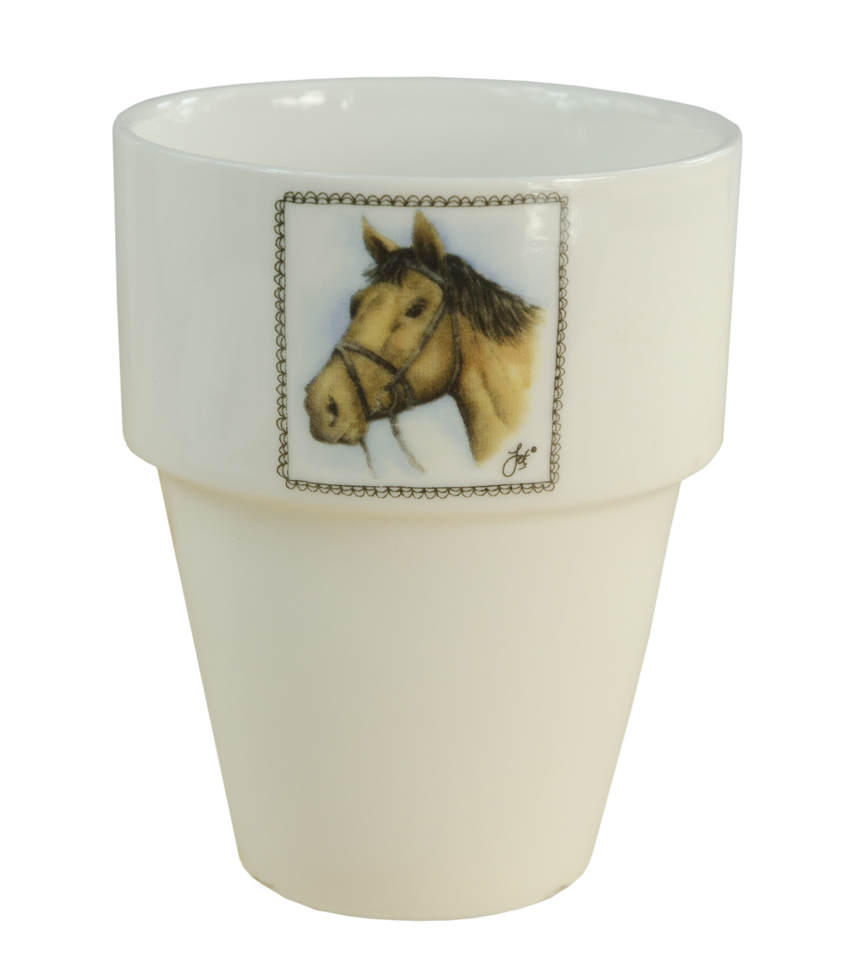 HofundZoo Milchbecher Pferd
