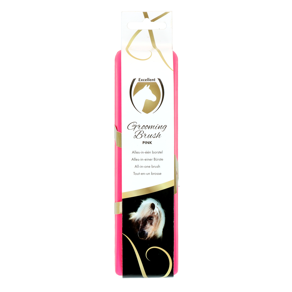 Excellent Horse Grooming Brush M Rosa