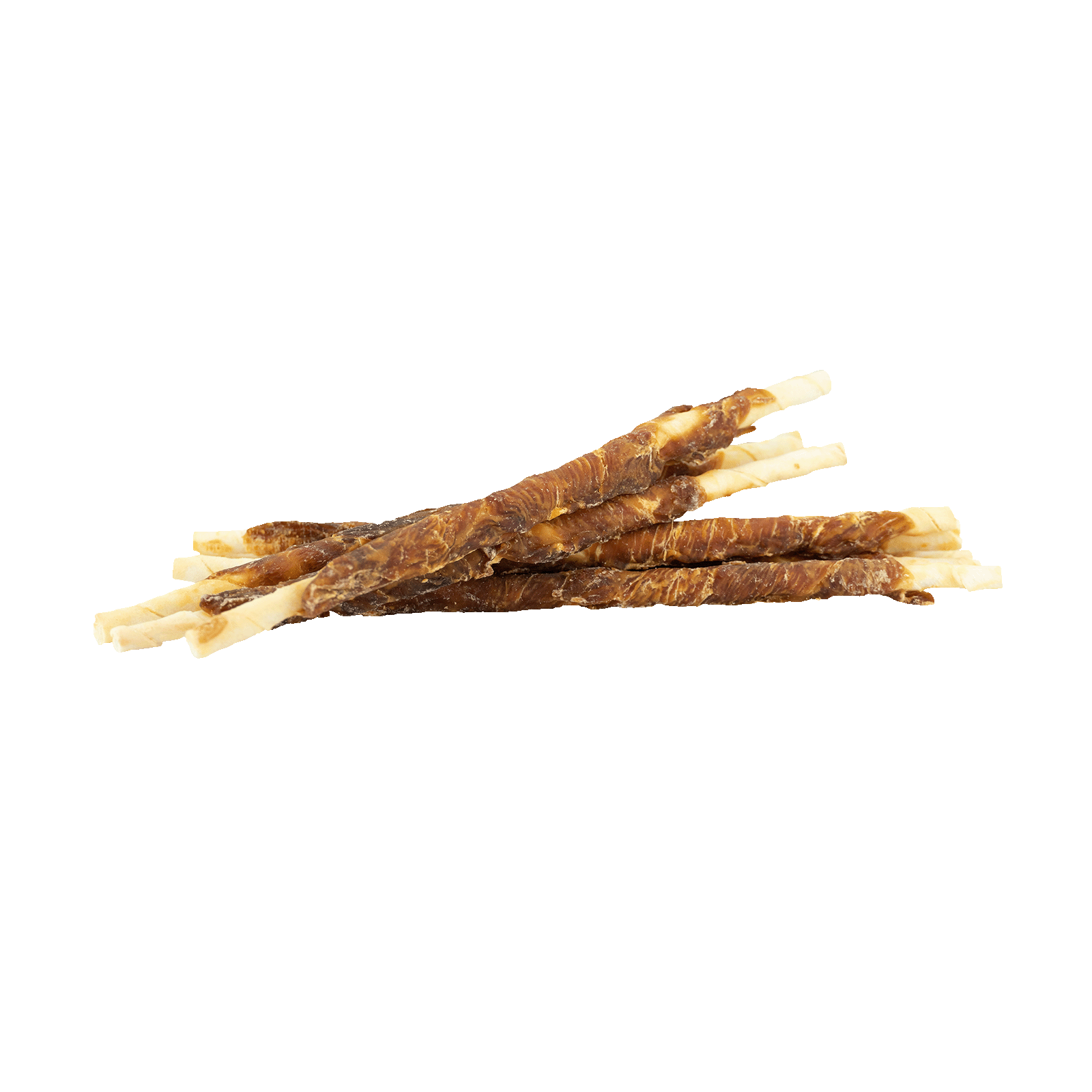 Braaaf Rawhide Twister Huhn (8 St.) - 25 cm