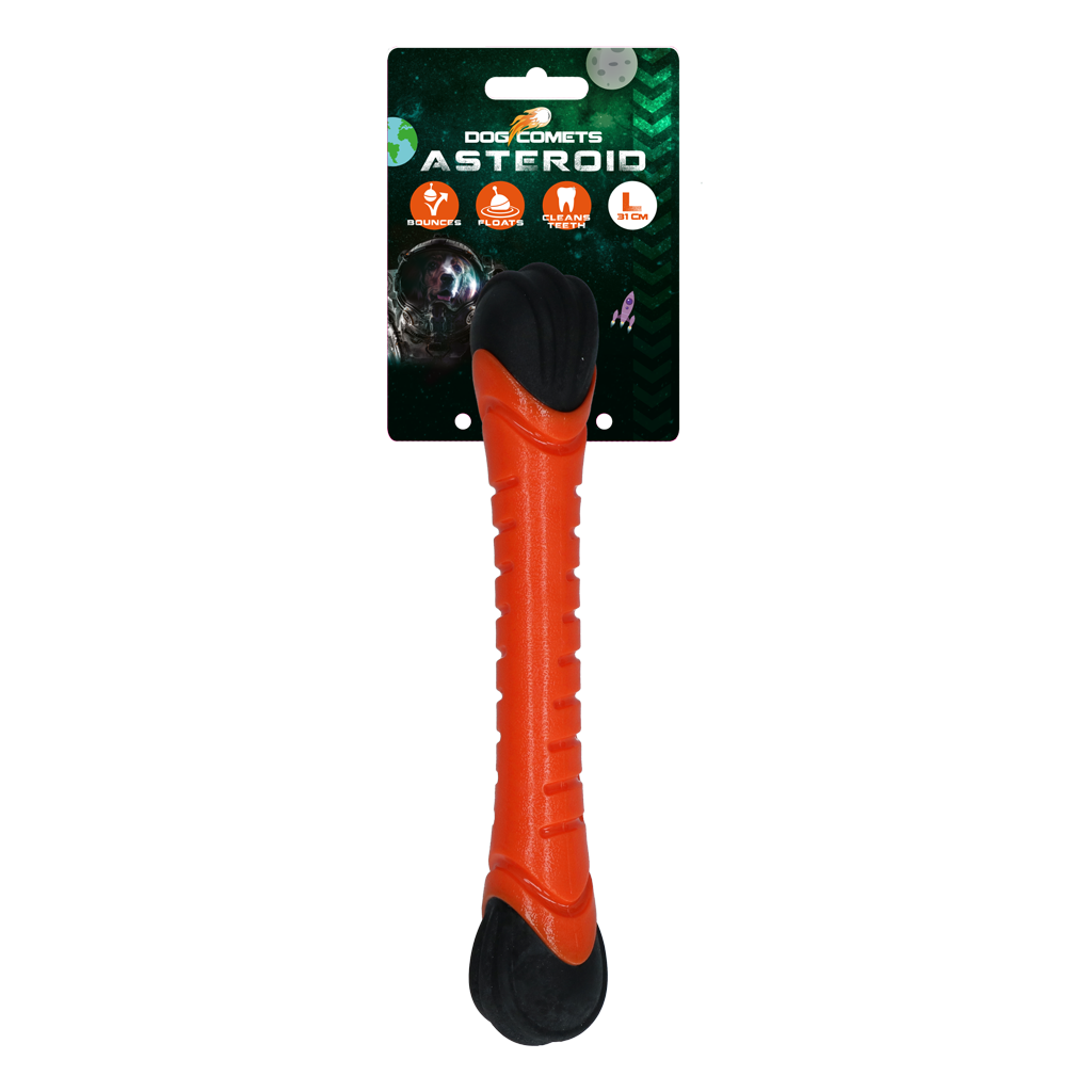 Dog Comets Asteroid Wurfstab L Orange