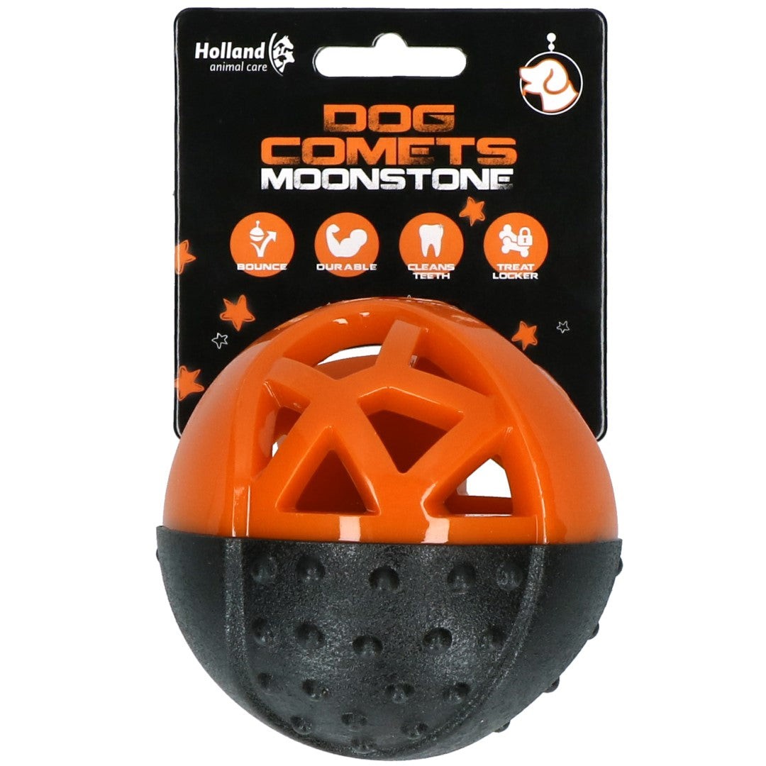 Dog Comets Moonstone Leckerball Orange