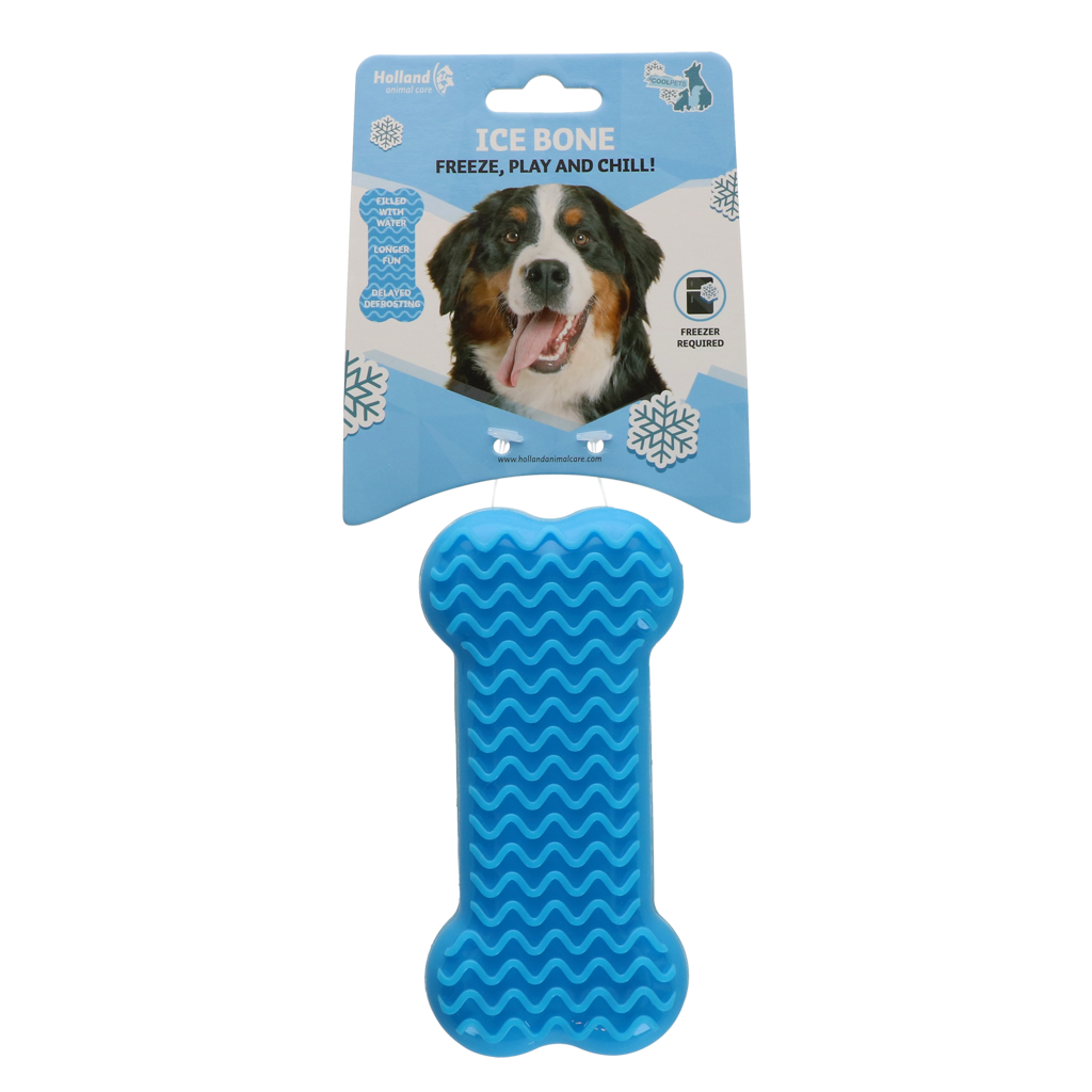CoolPets Ice Bone – Gefriernochen als kühlendes Hundespielzeug für den Sommer