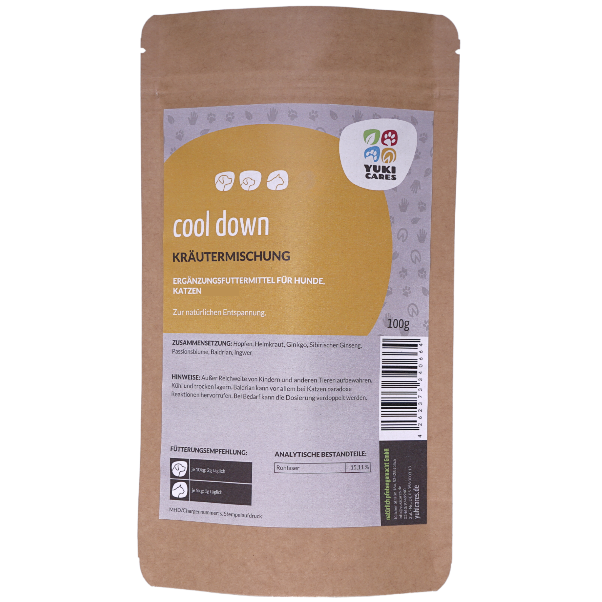 Cool down Pulver 100g