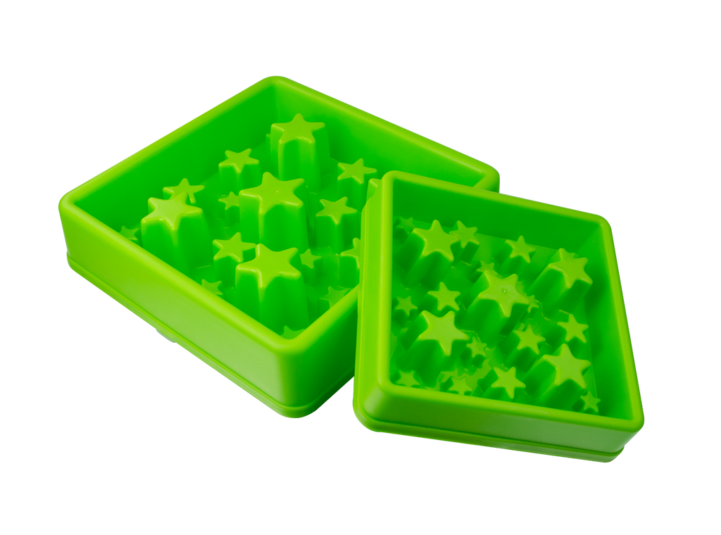 Eat Slow Live Longer Star Grün L