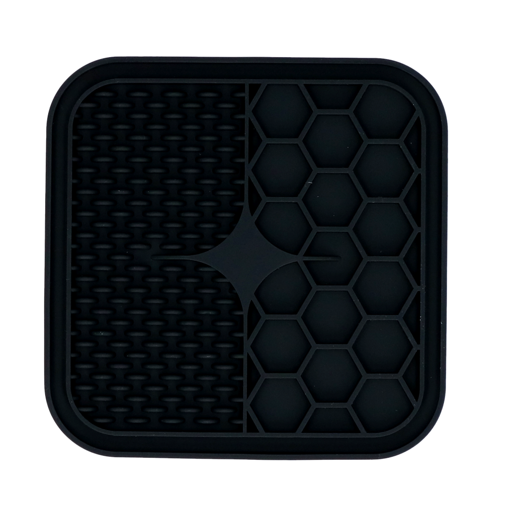 Eat Slow Live Longer Lick Mat Duo S Grau