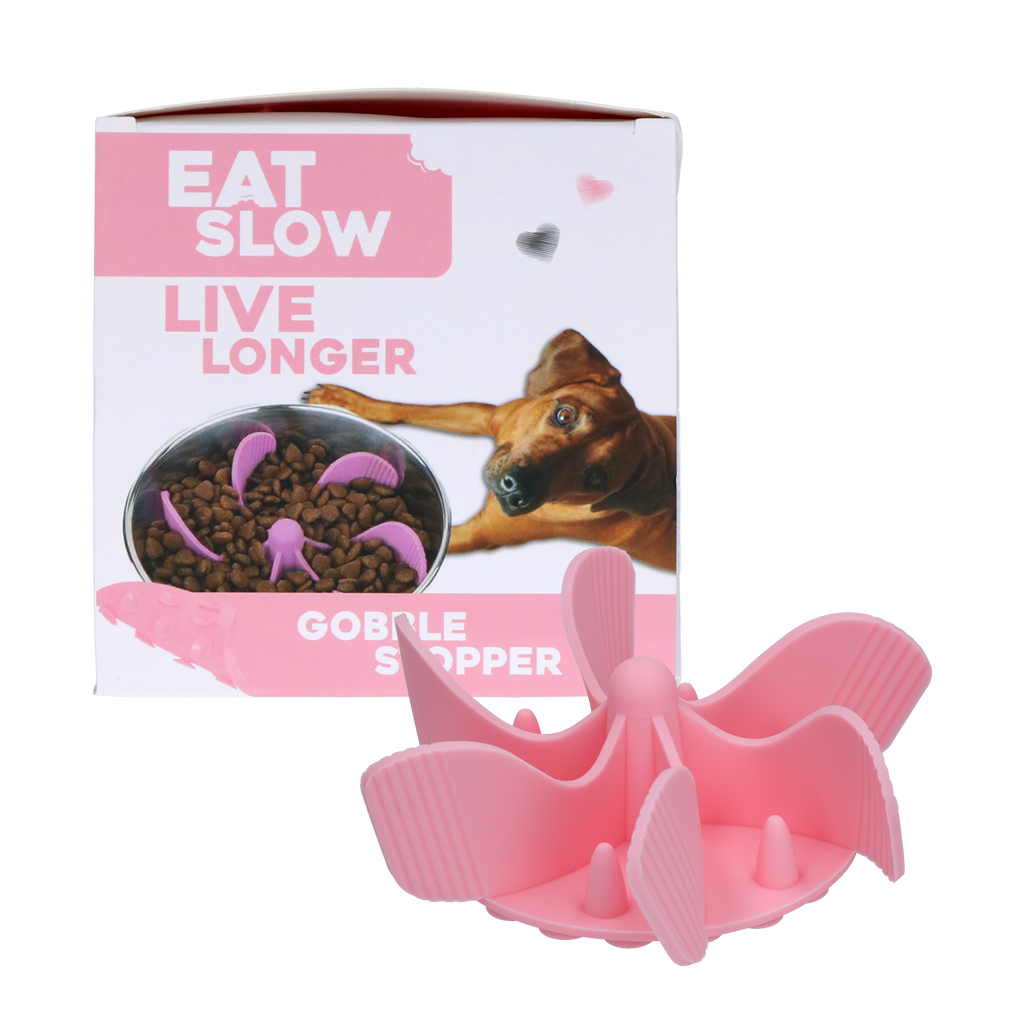 Eat Slow Live Longer Gobble Stopper Rosa M