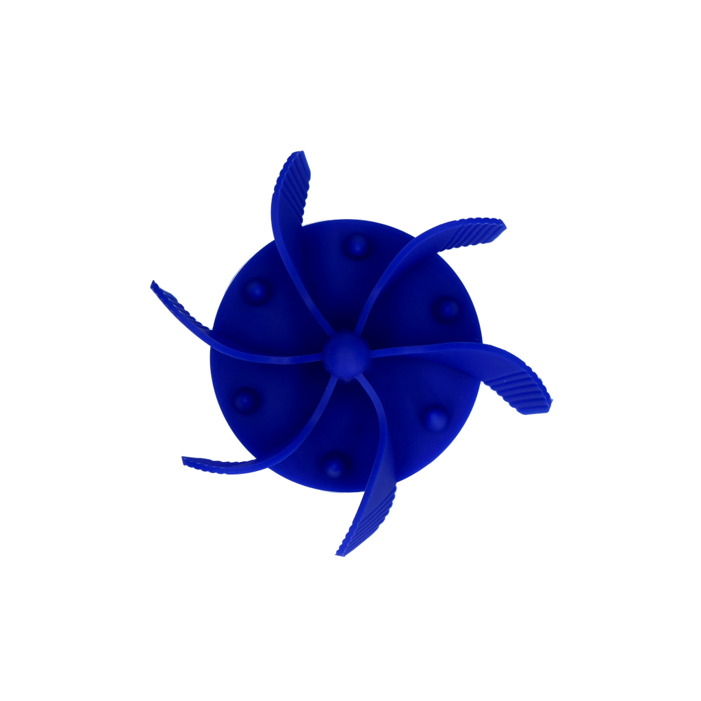 Eat Slow Live Longer Gobble Stopper Blau L