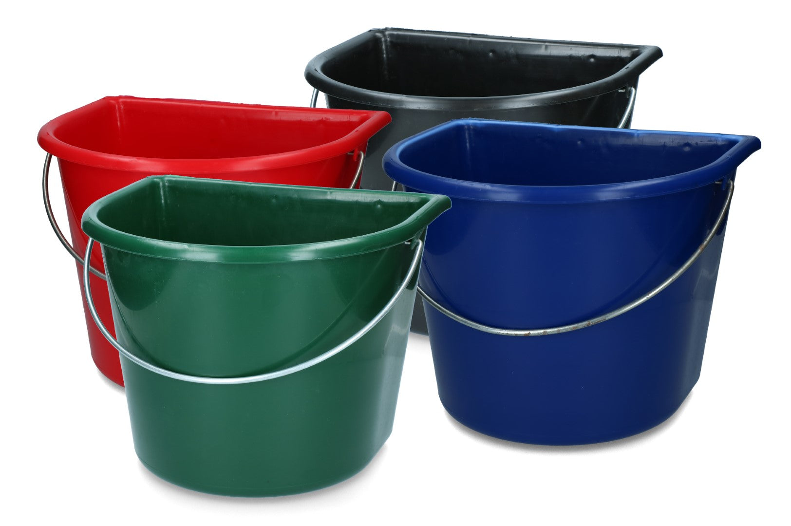Eimer mit flacher Seite 15 l Grün
