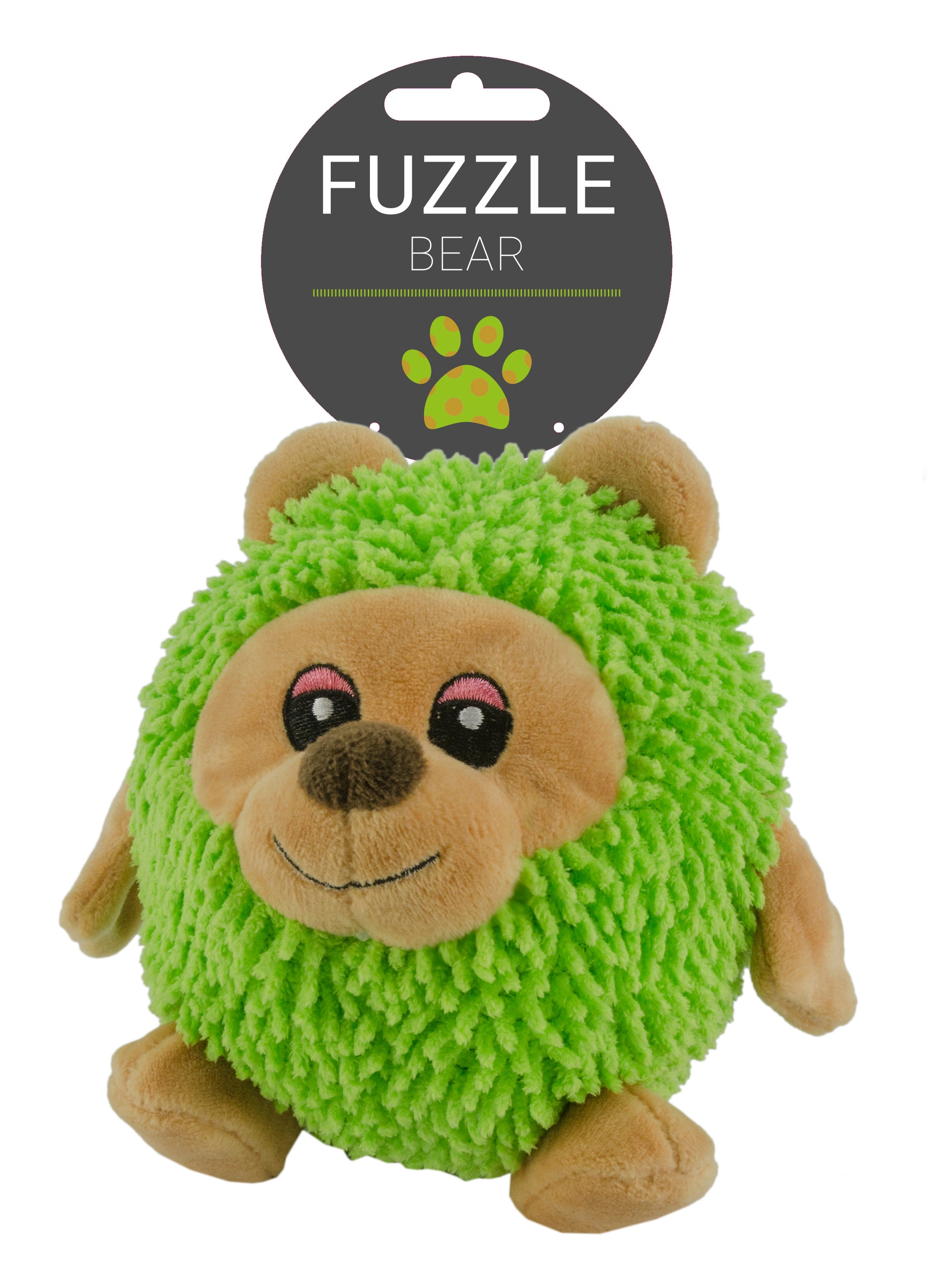 Fuzzle mit Quietscher Bär