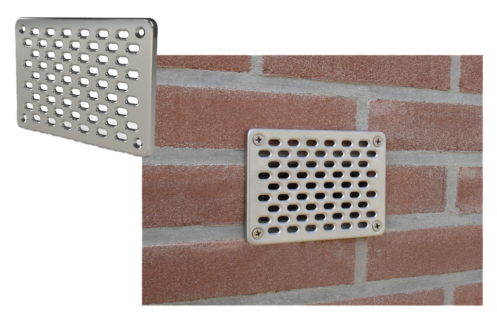 GevelFix Edelstahl Gitter 25 x 15 cm