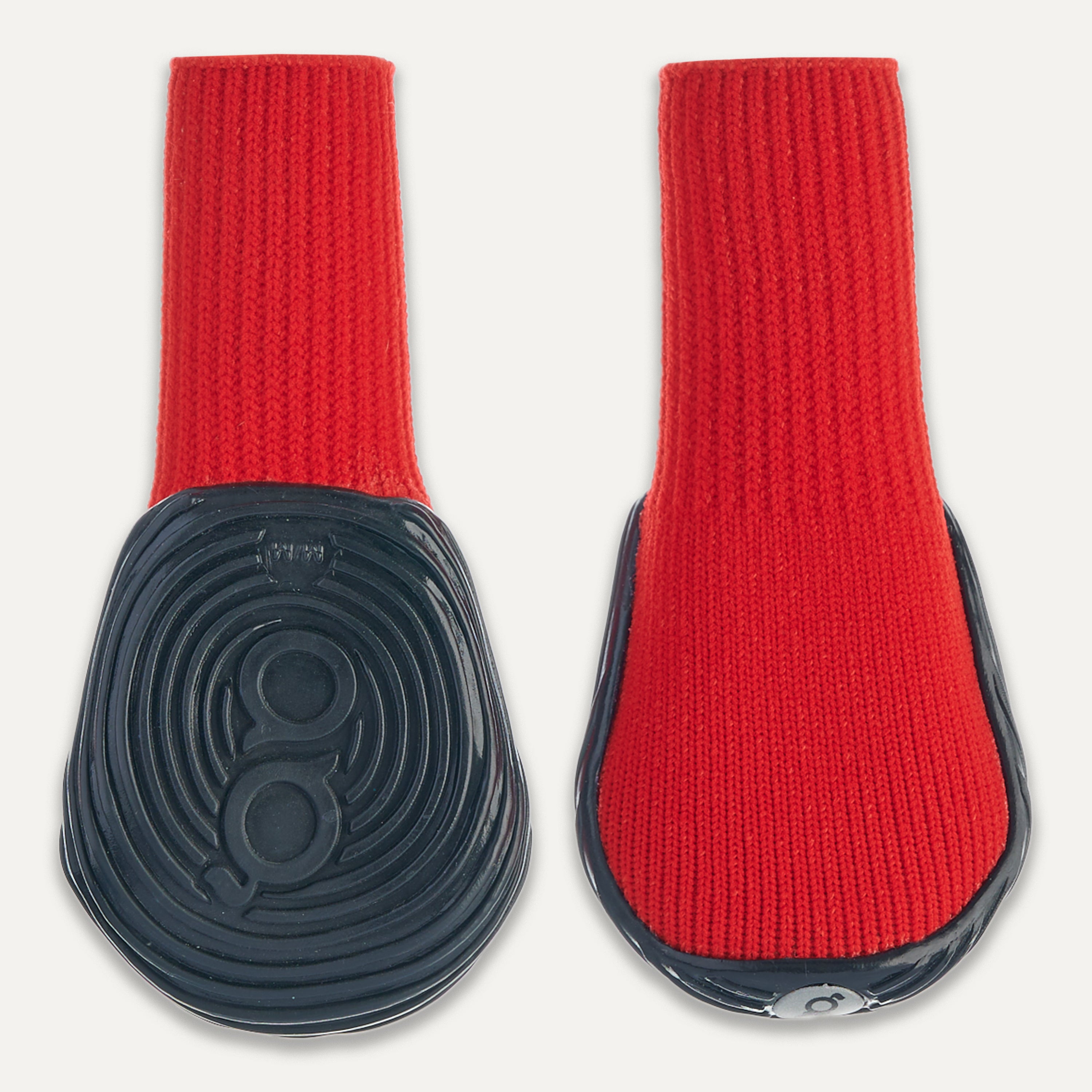 Goo-eez Dog Boots Ultras 2 Per Pack XL Rot/Schwarz