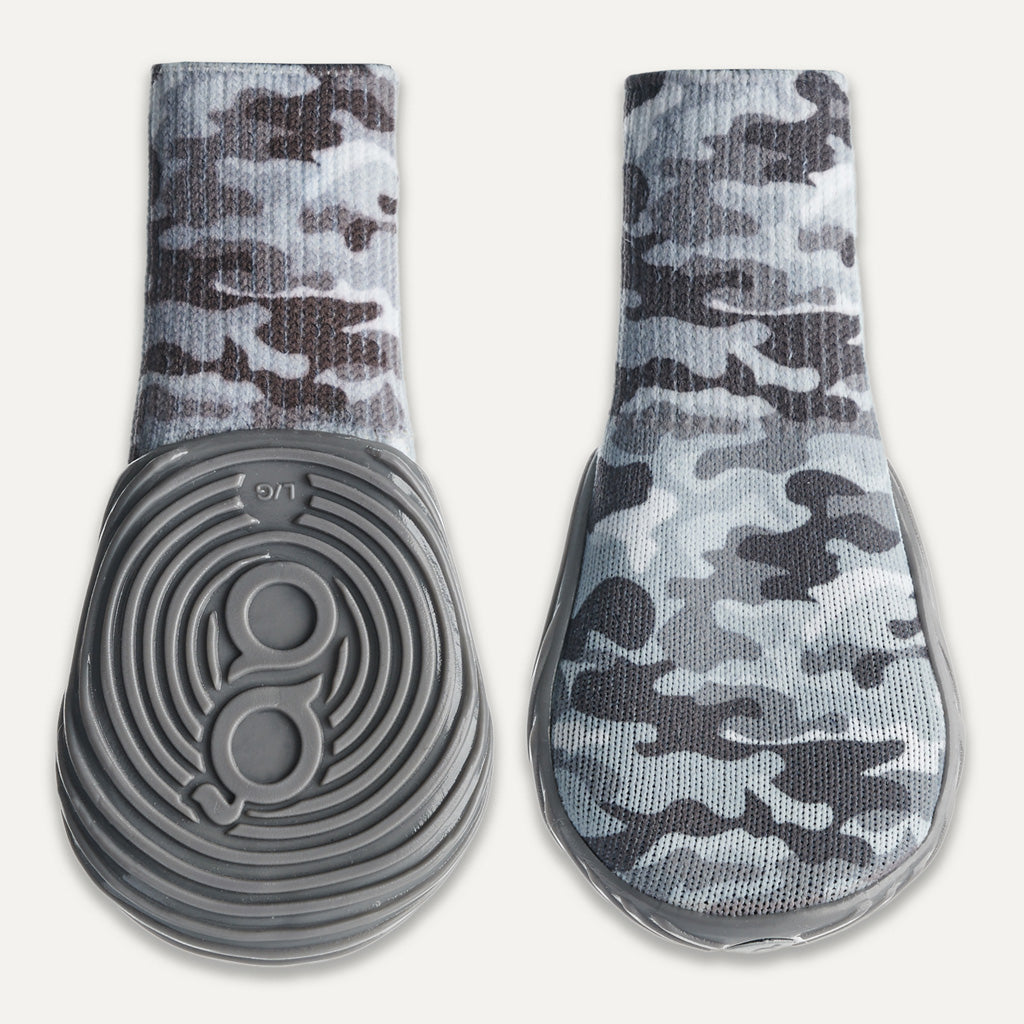 Goo-eez Dog Boots Ultras 2 Per Pack XS Camo/Grau