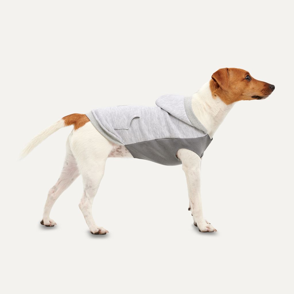 Goo-eez Kangaroo Fleece Hoodie L Grau