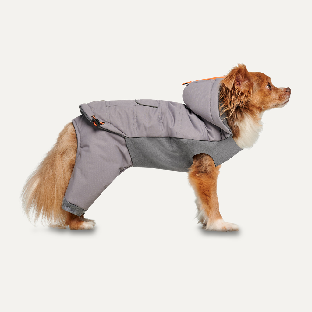 Goo-eez Hooded Full Body Snowsuit XXL Grau