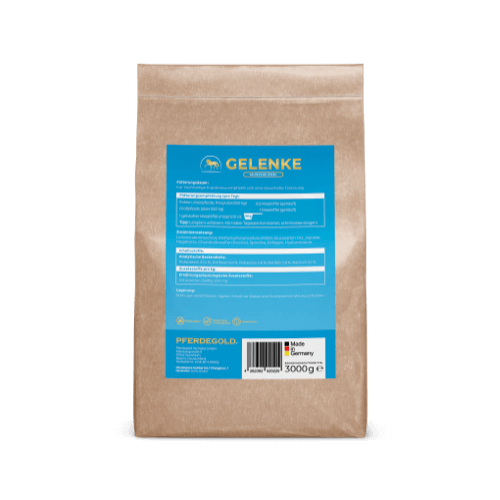 Pferdegold® Gelenke Muschelfrei 2.0 – Gelenknahrung für Pferde ohne Grünlippmuschel