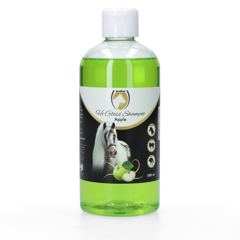 Excellent Horse Hi Gloss Shampoo Apple – Pferdeshampoo Konzentrat 500 ml