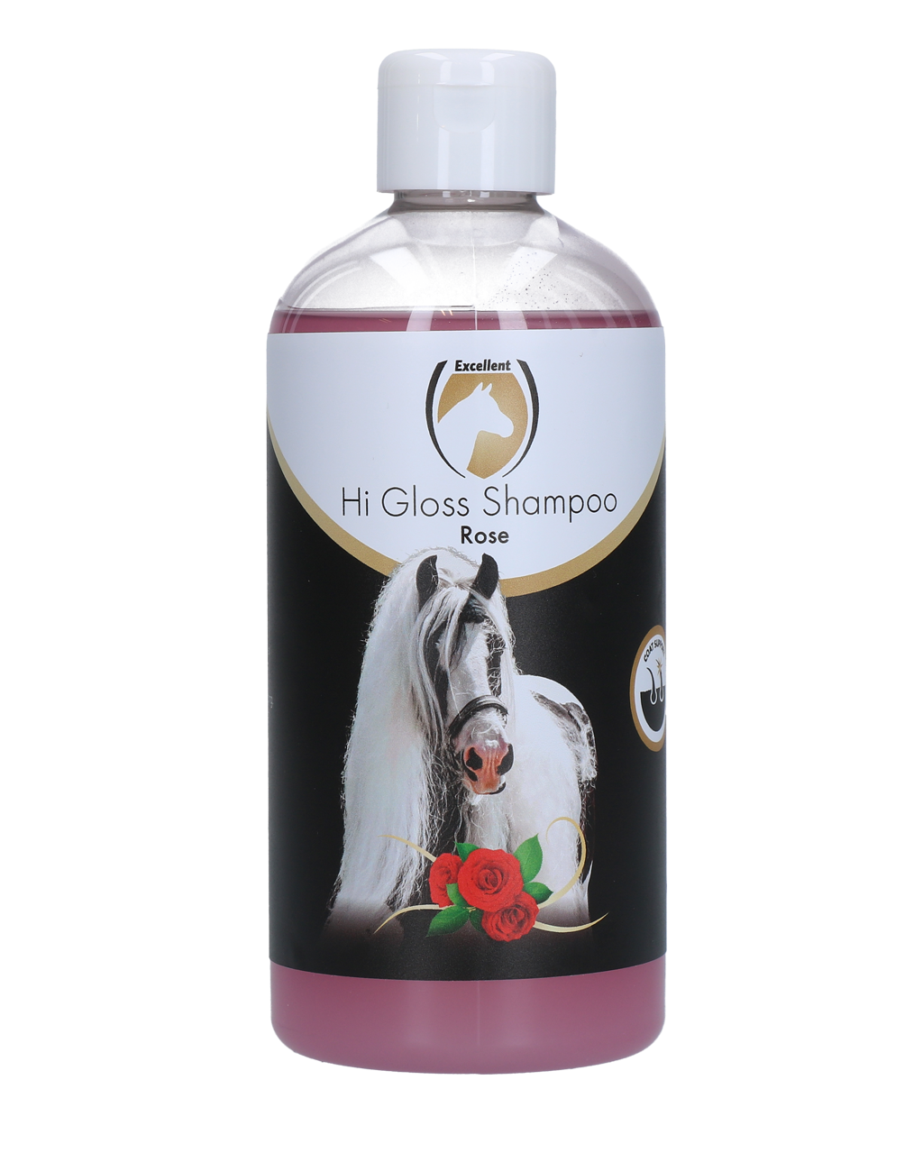 Excellent Horse Hi Gloss Shampoo Rose – Pferdeshampoo Konzentrat 500 ml