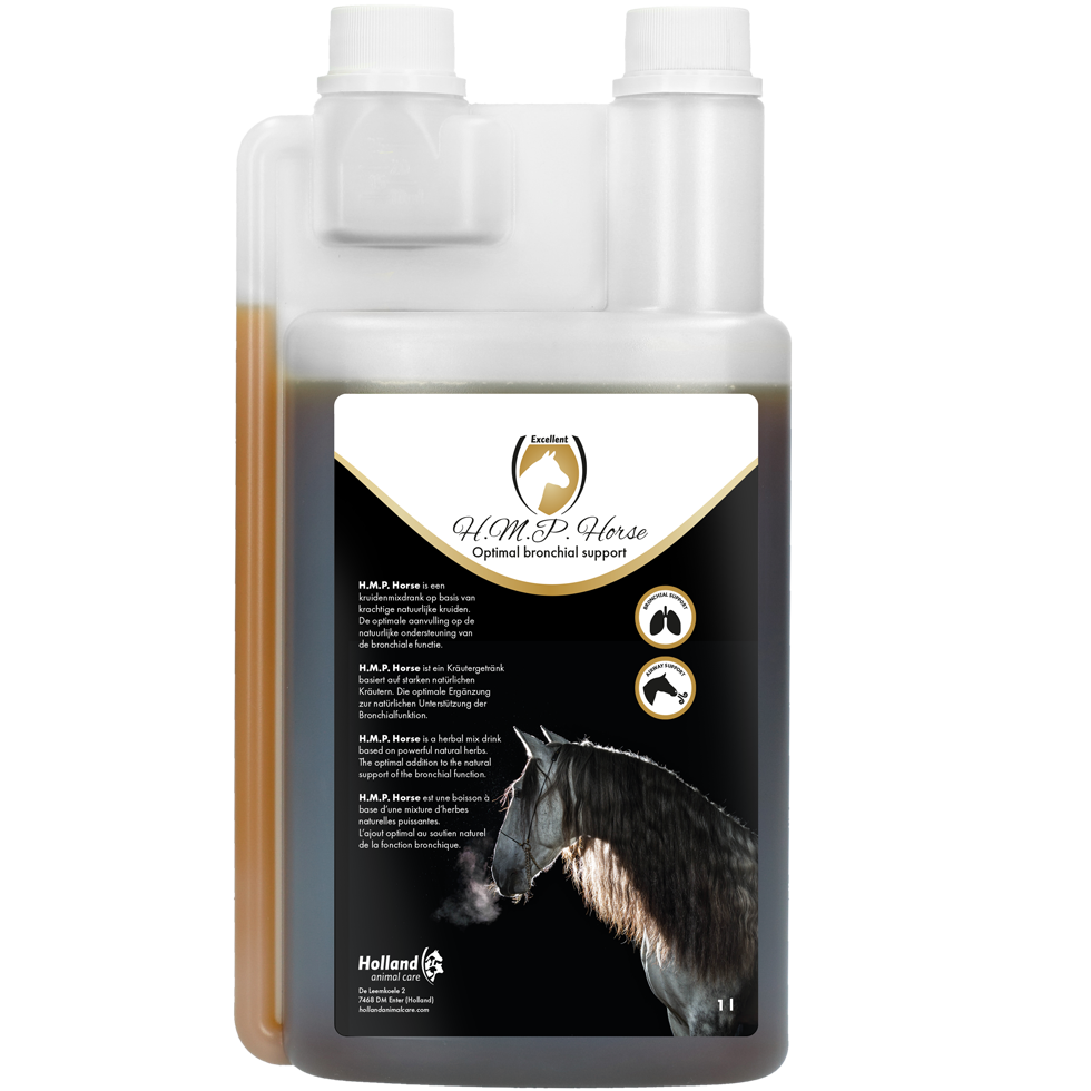 Excellent Horse H.M.P. Liquid – Atemwegsunterstützung für Pferde, 1 l