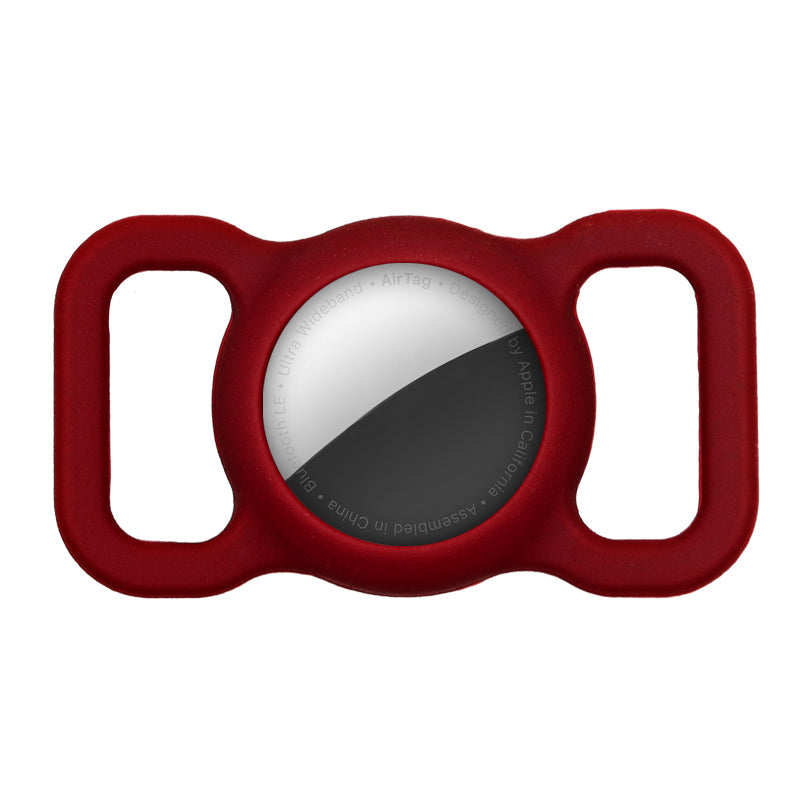 Apple AirTag Halter für Hundehalsbänder aus Silikon