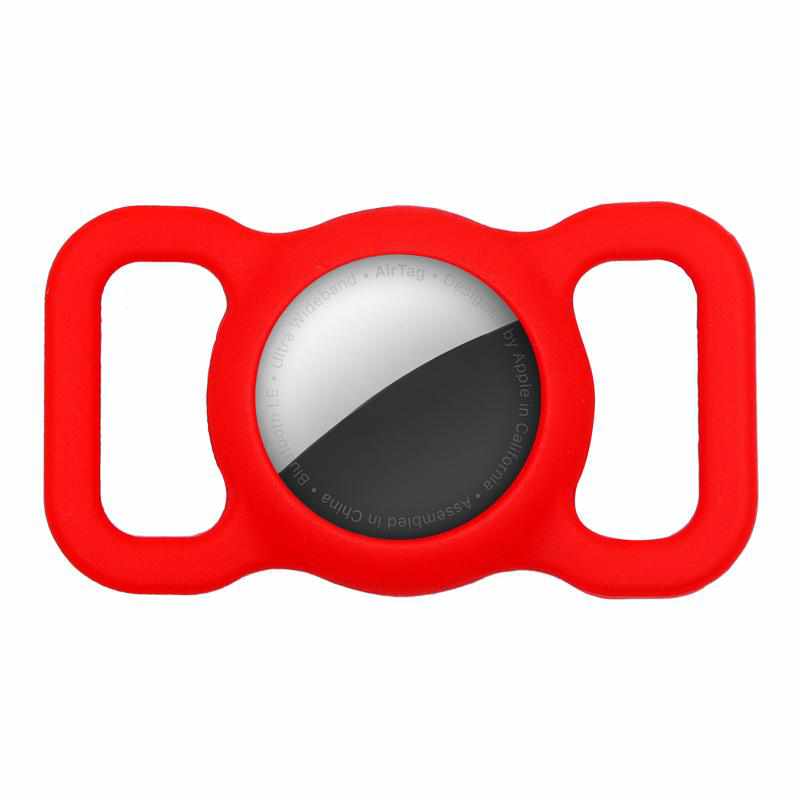 Apple AirTag Halter für Hundehalsbänder aus Silikon