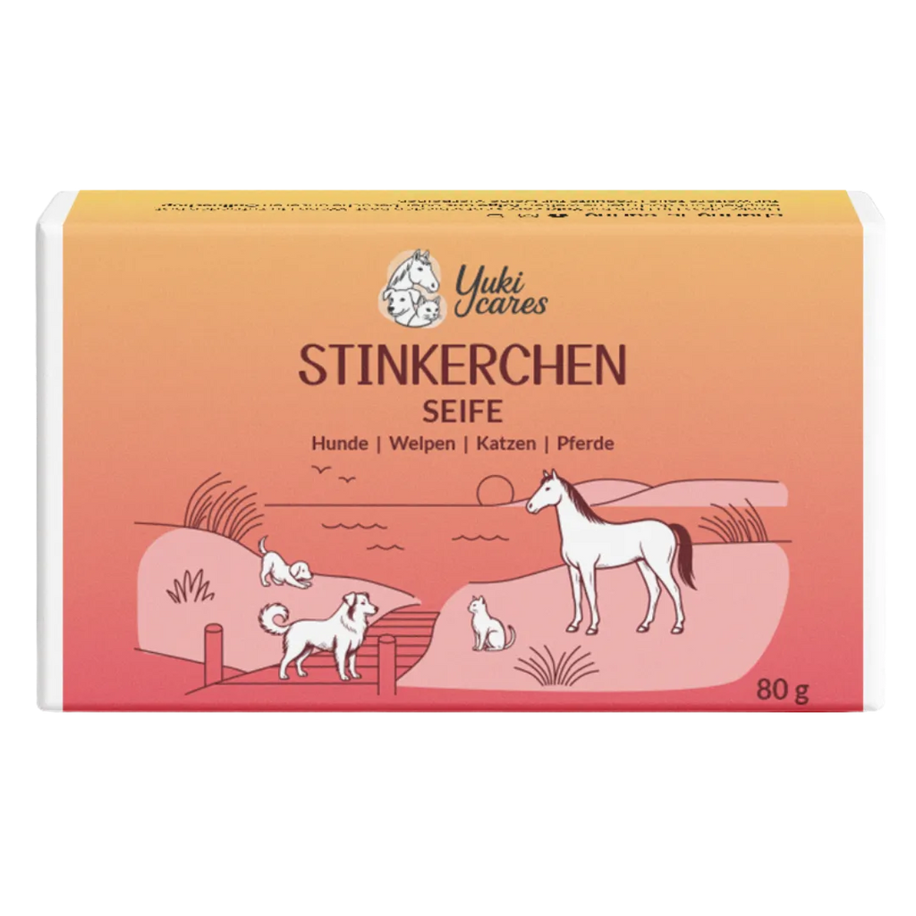 Stinkerchen Seife für Hunde, Katzen und Pferde