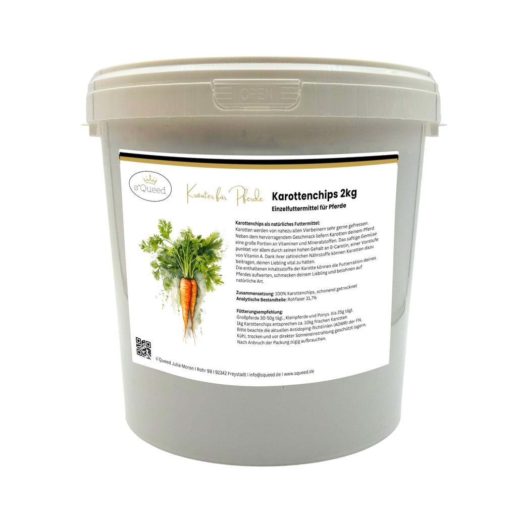 Karottenchips Pferd 2kg - TierVita