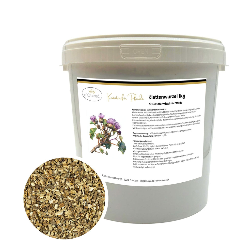 Klettenwurzel Pferd 1kg - TierVita