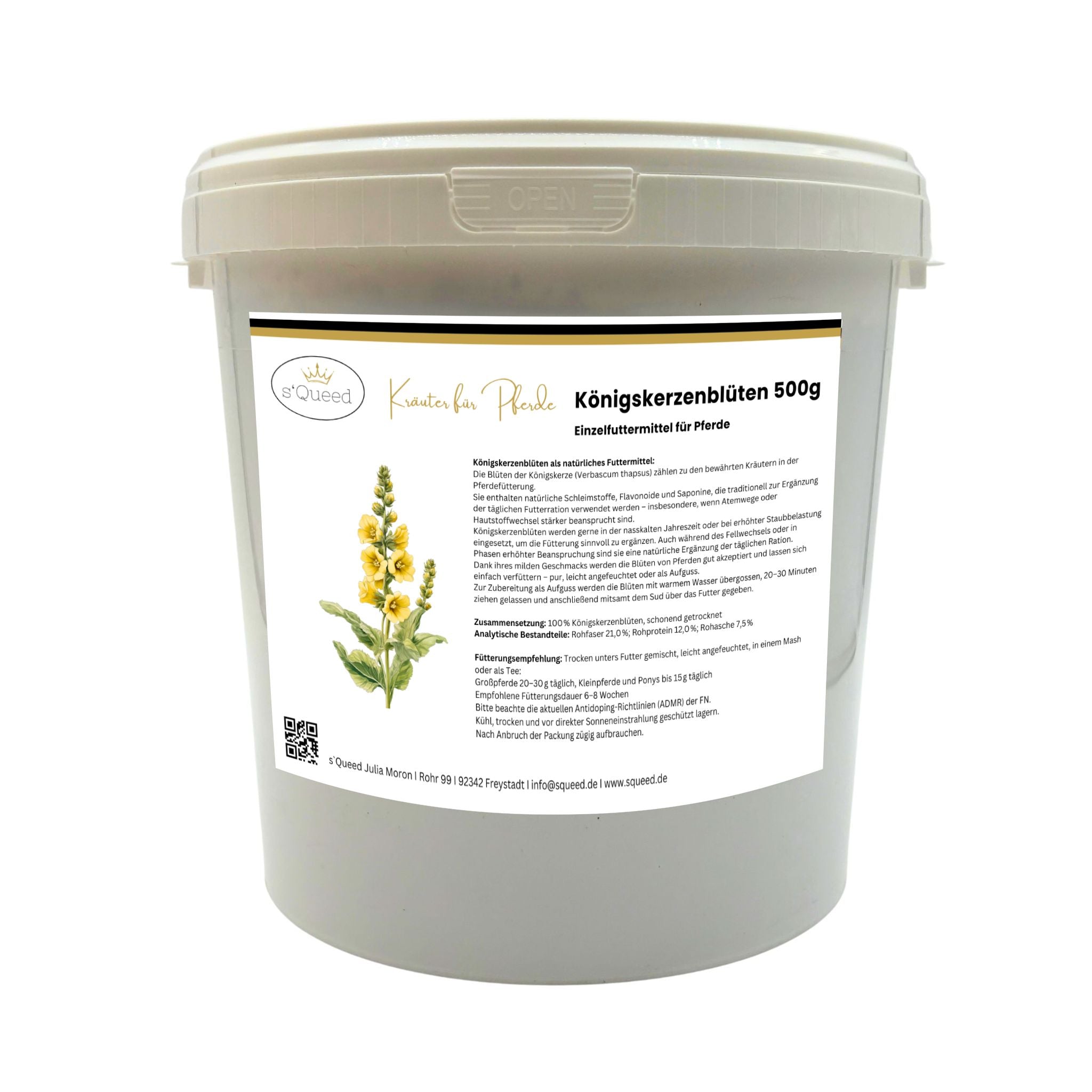 Königskerzenblüten Pferd 500g