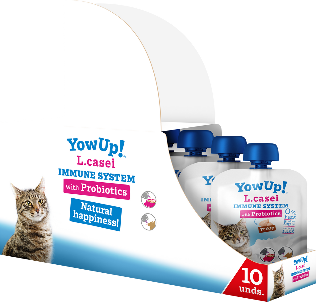 YowUp! L. Casei Immune System Turkey Katze
