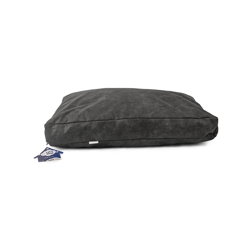 Let's Sleep Plush Pillow Hundebett XL Anthrazit