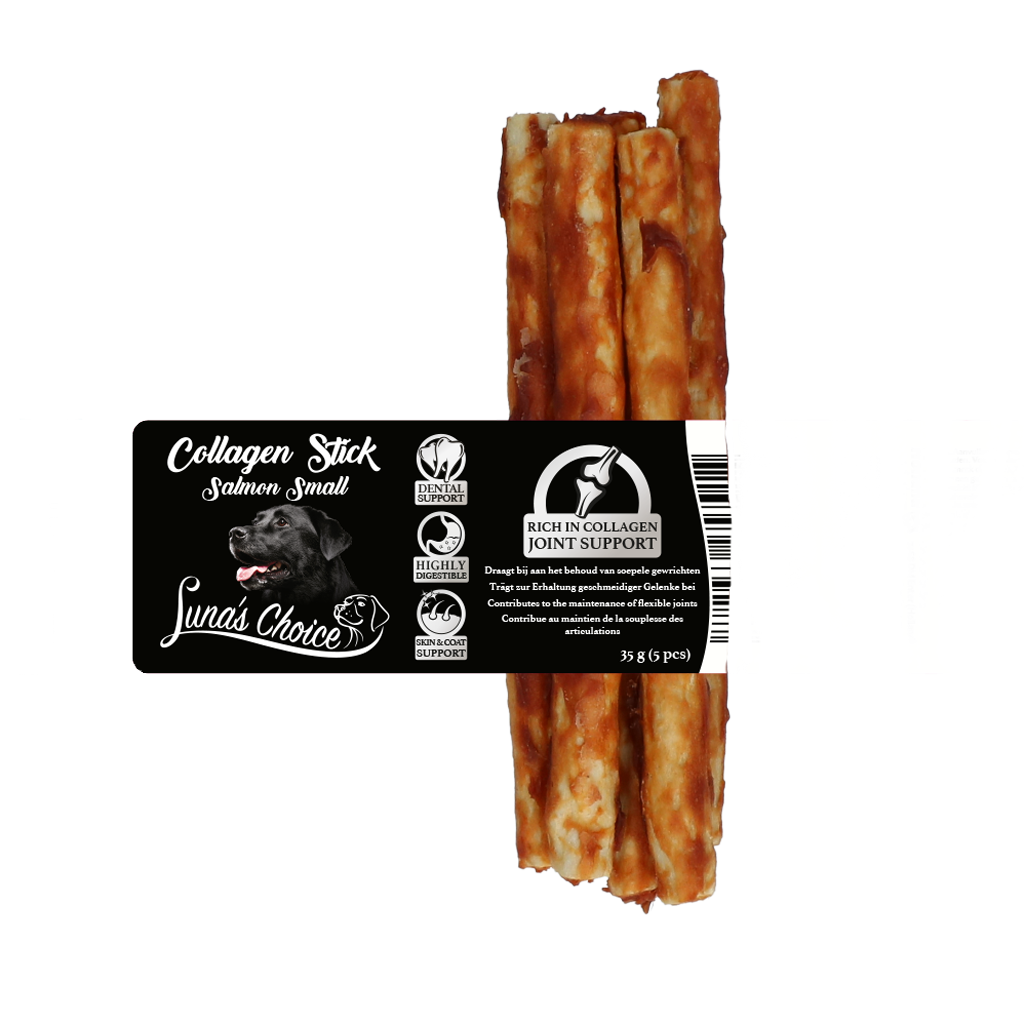 Luna's Choice Collagen Chews Stick Lachs S