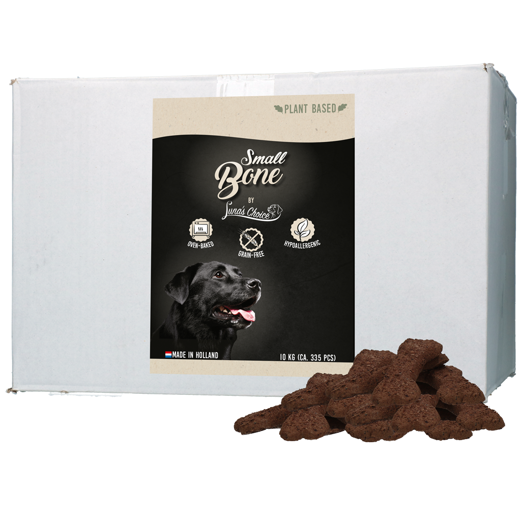 Luna’s Choice Pflanzlicher Snack Großpackung Bone Small