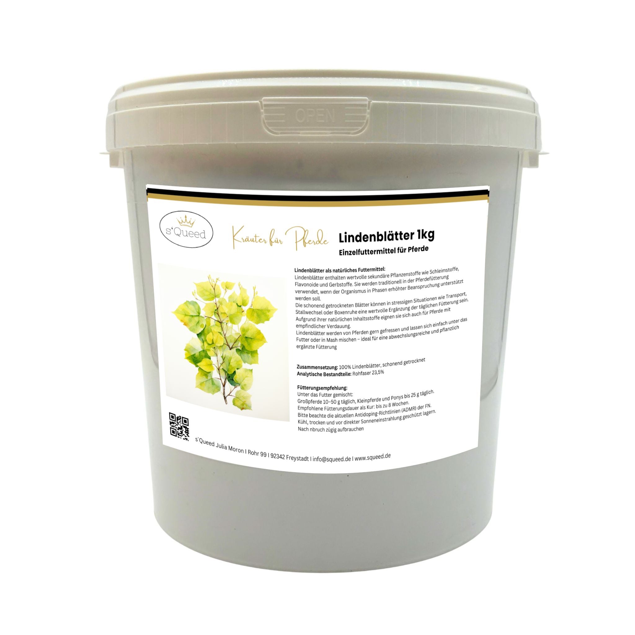 Lindenblätter Pferd 1kg - TierVita