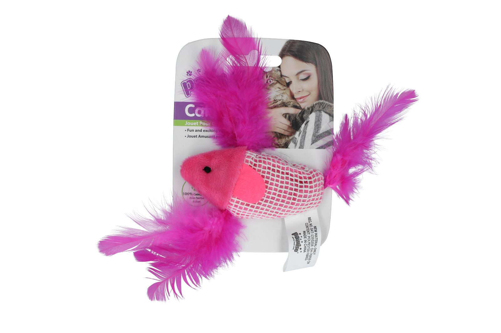 Pawise 100% Catnip Toy Fisch