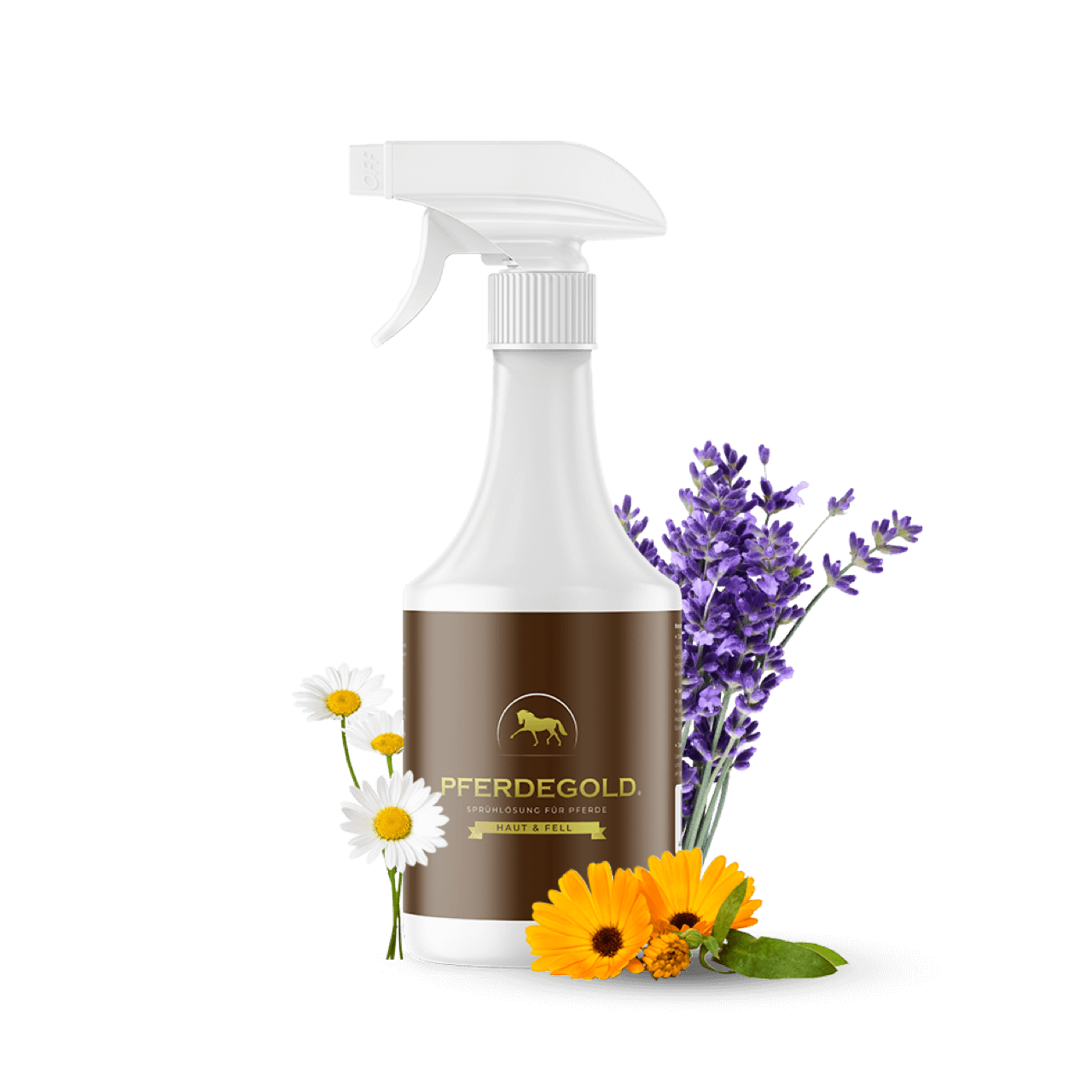 Pferdegold® Haut & Fell Spray – Fellpflege-Spray für Pferde 1 L