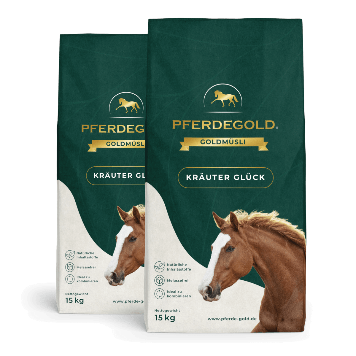 Pferdegold® Goldmüsli® Kräuter Glück – Kräutermüsli für Pferde