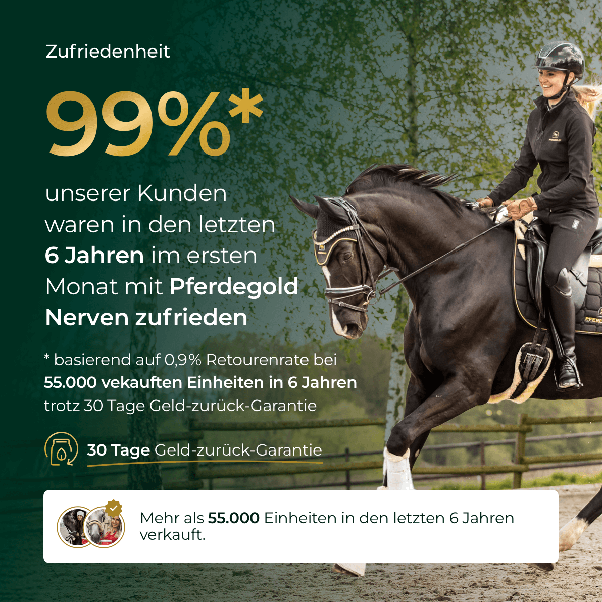Pferdegold® Nerven 2.0 – Magnesium-Ergänzungsfutter für Pferde