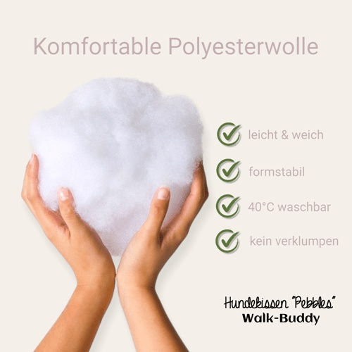 Leichte Matte mit Kissen mit drei verschiedenen Liegemöglichkeiten - TierVita