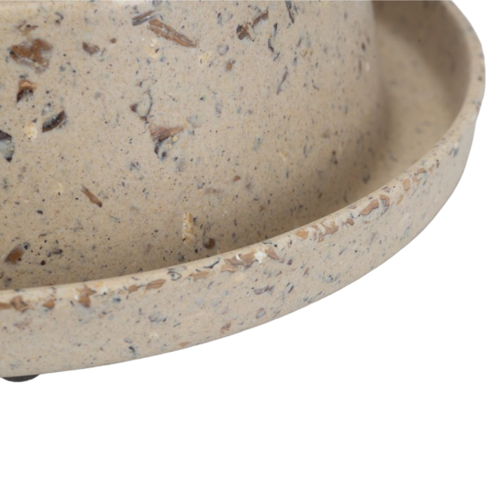 Nachhaltiger Biokunststoff Doppelfressnapf aus Bambus und Kaffeebohnen - TierVita