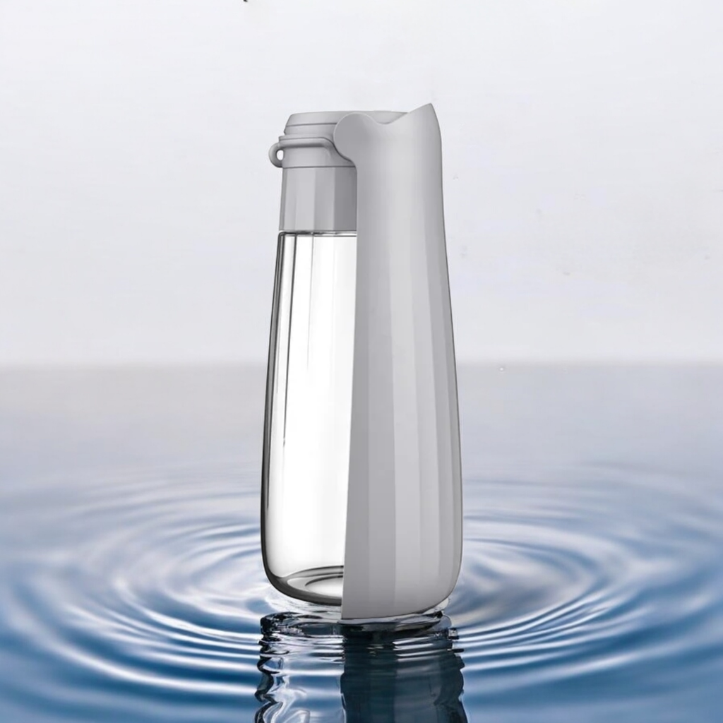 Tragbarer und stabiler und faltbarer 550ml Wasserspender für unterwegs - TierVita