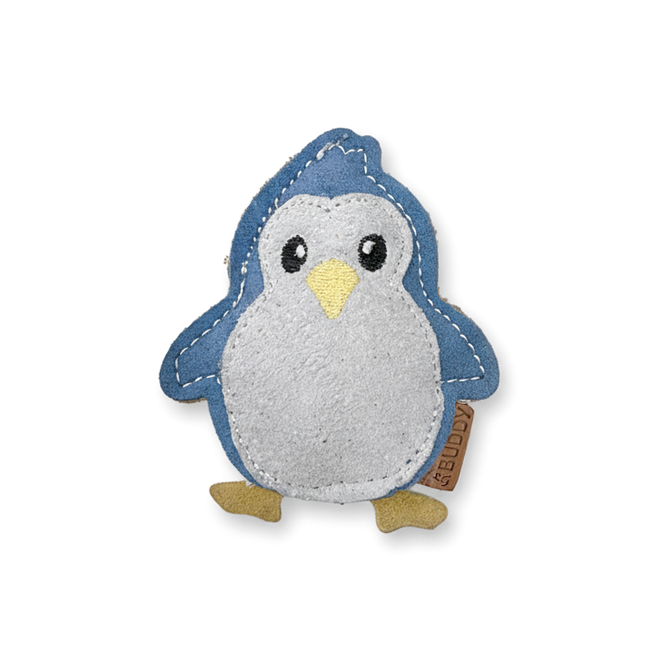 BUDDY. Hundespielzeug aus Leder "Kleiner Pinguin" - TierVita