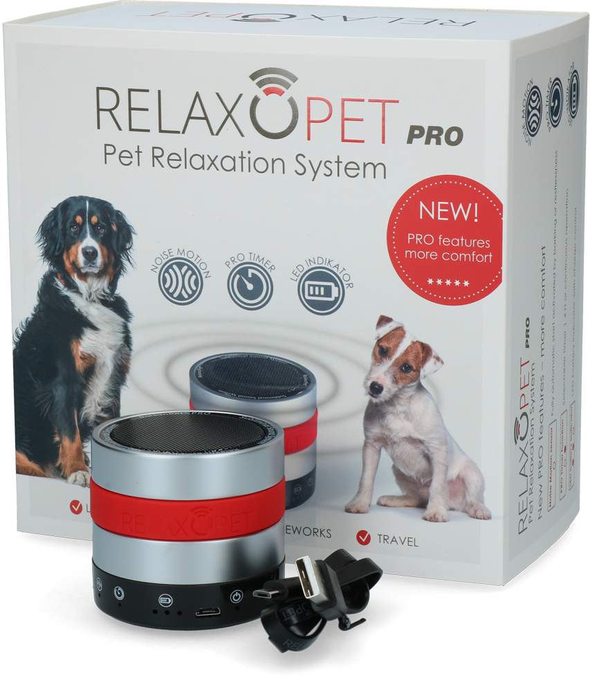 RelaxoPet PRO Hund – Entspannungssystem mit Akku gegen Stress & Angst
