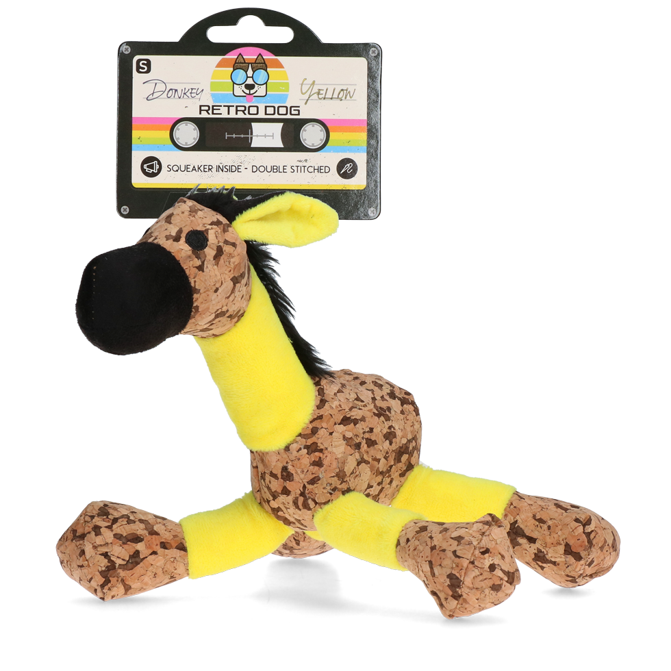 Retrodog Donkey Gelb S
