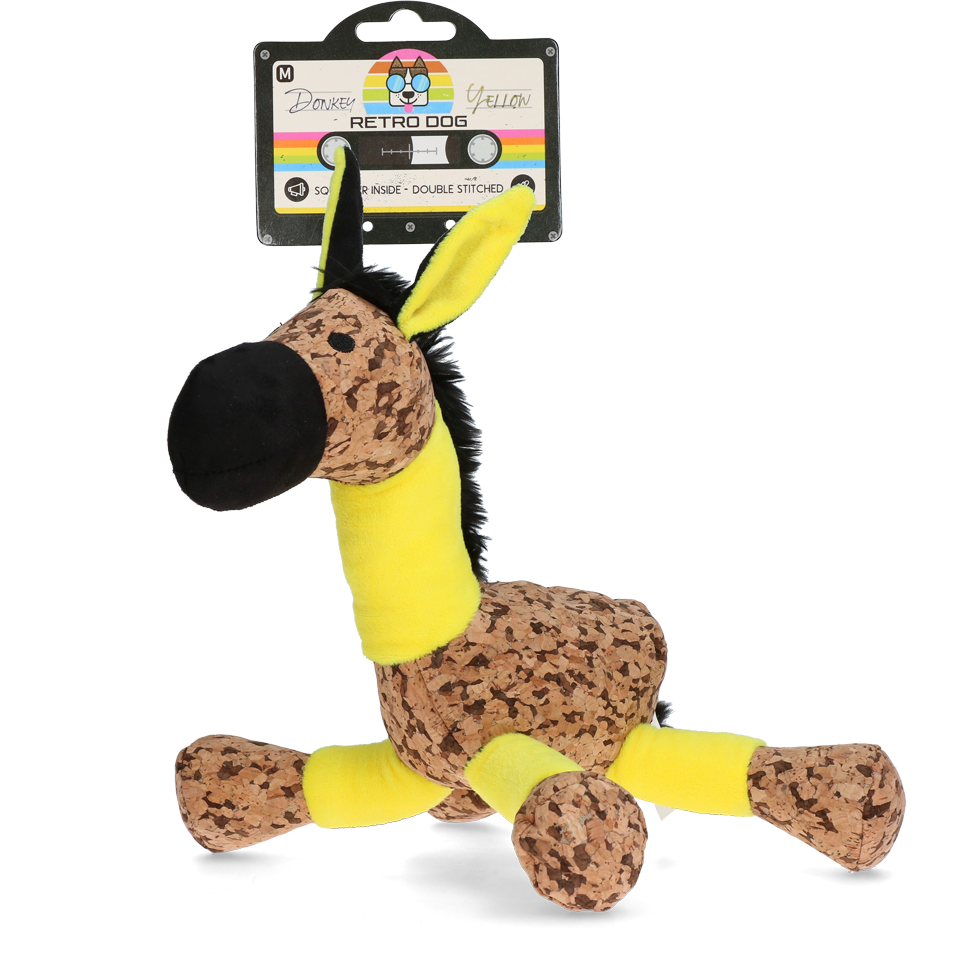 Retrodog Donkey Gelb M