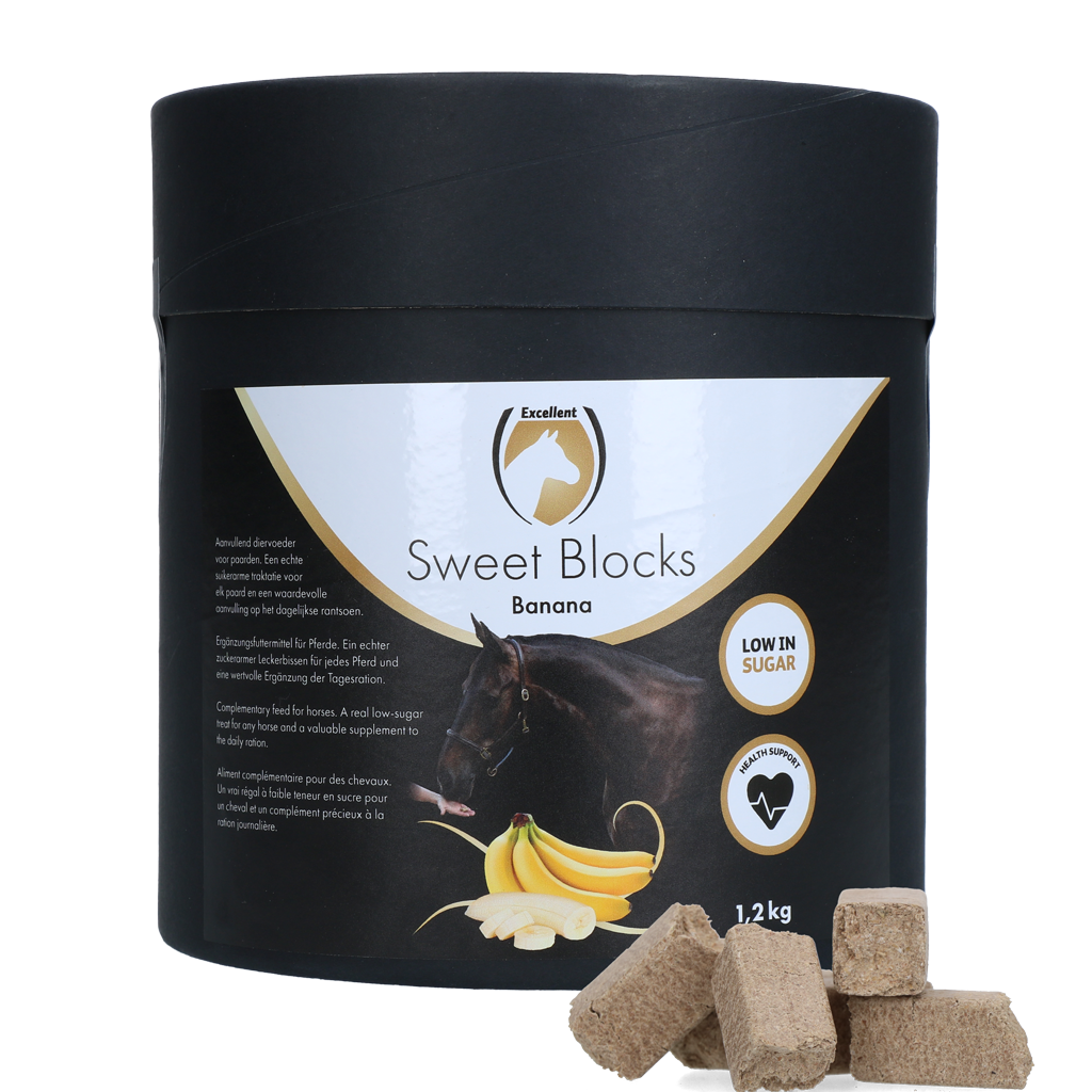 Excellent Horse Sweet Blocks Banana 1,2 kg
