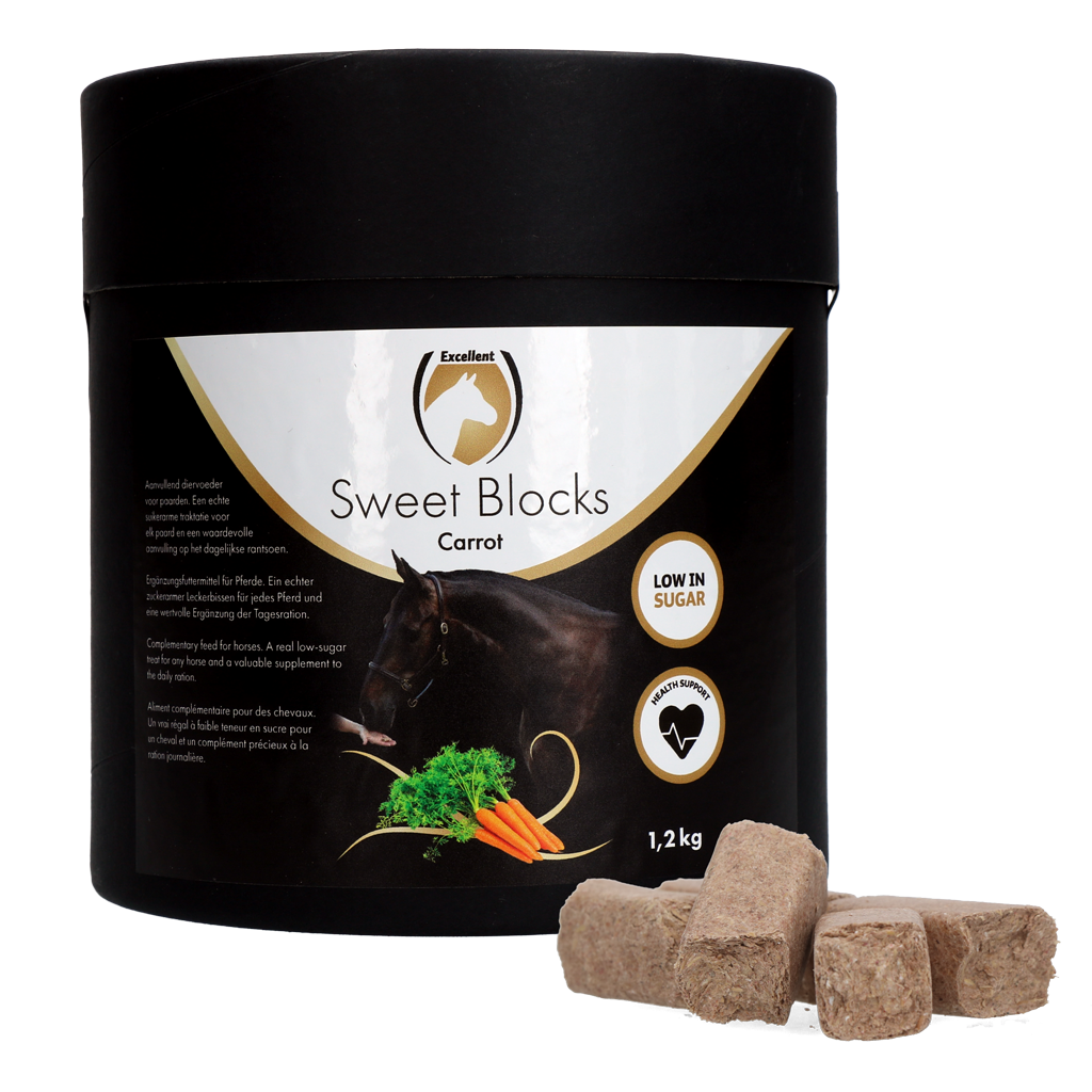 Excellent Horse Sweet Blocks Carrot 1,2 kg